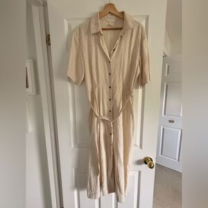 H&M Linen Blend Dress